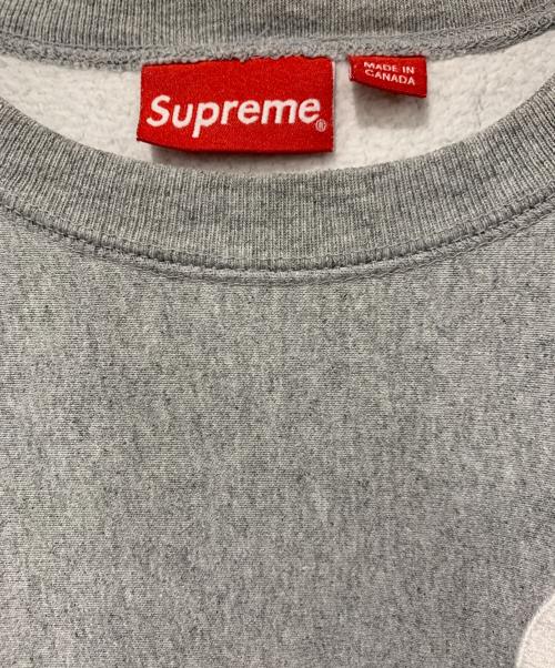 SUPREME（シュプリーム）SUPREME (シュプリーム) S logo Crewneck　16AW グレー サイズ:Mサイズの古着・服飾アイテム