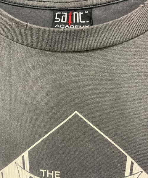 SAINT MICHAEL（セントマイケル）SAINT MICHAEL (セントマイケル) SHERMER ACADEMY (シャーマーアカデミー) SAINT ROOM SA SS TEE　22AW グレー サイズ:Mサイズの古着・服飾アイテム