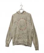 SAINT MICHAELセントマイケル）の古着「SM7 HOODIE GRY20AW」｜ベージュ
