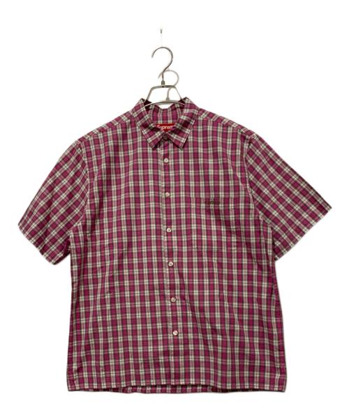 SUPREME（シュプリーム）SUPREME (シュプリーム) 半袖シャツ ピンク サイズ:Mサイズの古着・服飾アイテム