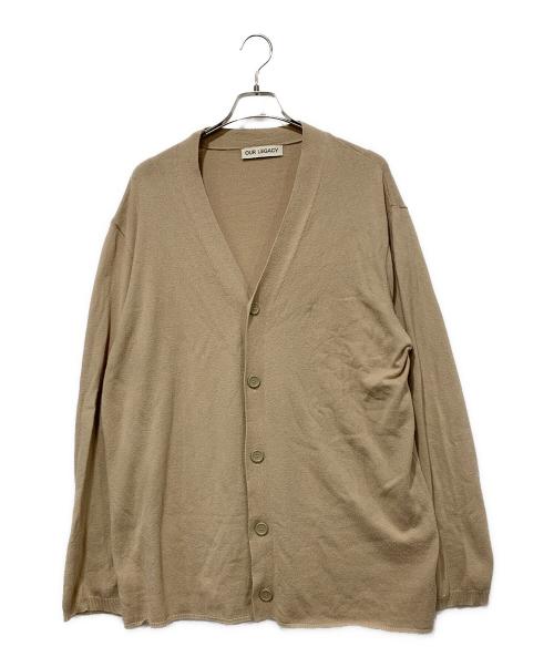 OUR LEGACY（アワーレガシー）OUR LEGACY (アワーレガシー) カーディガン ベージュ サイズ:SIZE 48の古着・服飾アイテム