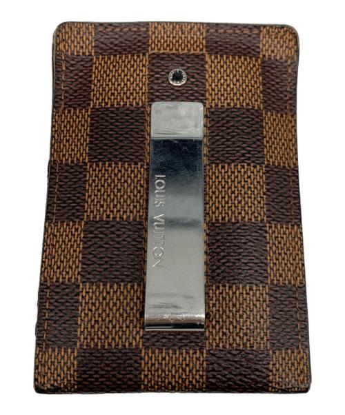 LOUIS VUITTON（ルイ ヴィトン）LOUIS VUITTON (ルイ ヴィトン) ダミエ　	ポルトカルトパンス ブラウンの古着・服飾アイテム