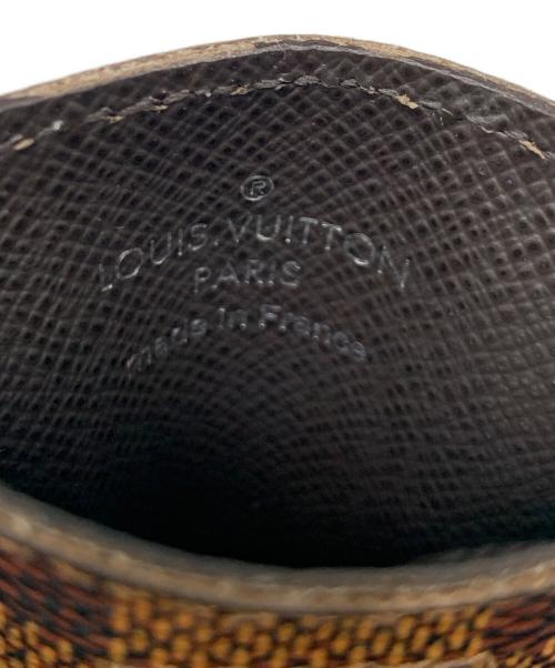 LOUIS VUITTON（ルイ ヴィトン）LOUIS VUITTON (ルイ ヴィトン) ダミエ　	ポルトカルトパンス ブラウンの古着・服飾アイテム