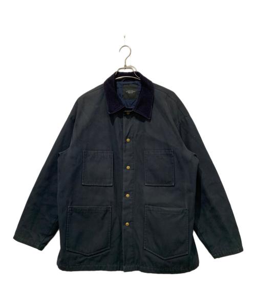 UNUSED（アンユーズド）UNUSED (アンユーズド) ダックカバーオールジャケット ネイビー サイズ:SIZE 3の古着・服飾アイテム