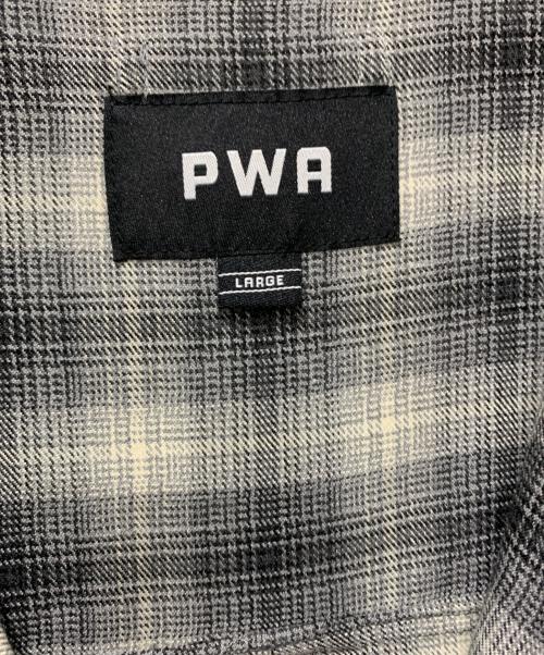 PWA（プア）PWA (プア) 長袖シャツ グレー サイズ:SIZE Lの古着・服飾アイテム