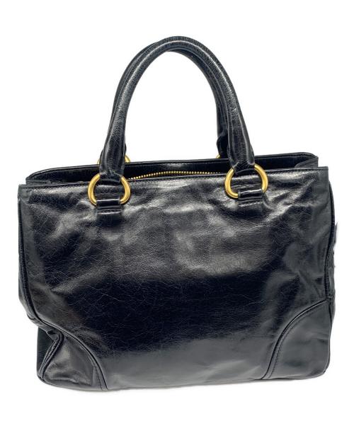 PRADA（プラダ）PRADA (プラダ) ハンドバッグ ブラックの古着・服飾アイテム