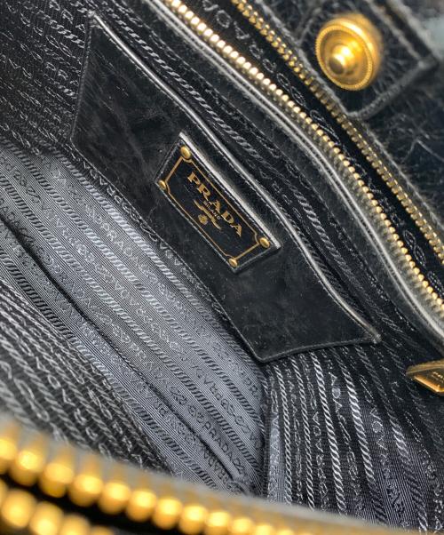 PRADA（プラダ）PRADA (プラダ) ハンドバッグ ブラックの古着・服飾アイテム