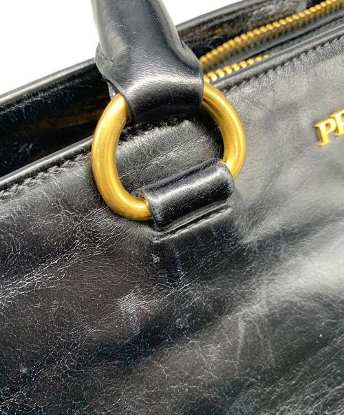 PRADA（プラダ）PRADA (プラダ) ハンドバッグ ブラックの古着・服飾アイテム