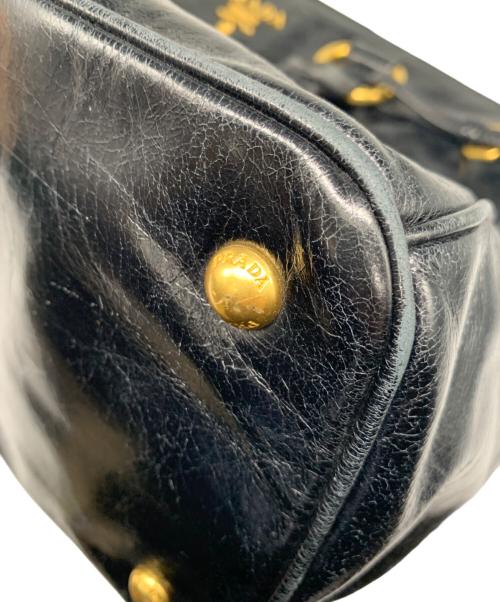 PRADA（プラダ）PRADA (プラダ) ハンドバッグ ブラックの古着・服飾アイテム