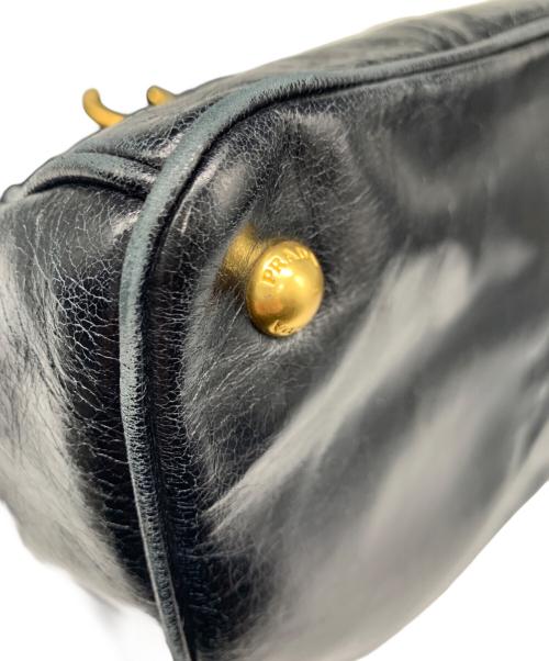 PRADA（プラダ）PRADA (プラダ) ハンドバッグ ブラックの古着・服飾アイテム