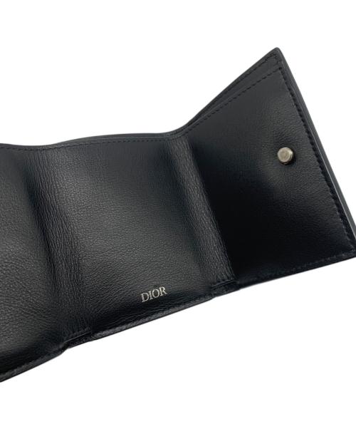Christian Dior（クリスチャン ディオール）Christian Dior (クリスチャン ディオール) 3つ折り財布 ブラックの古着・服飾アイテム
