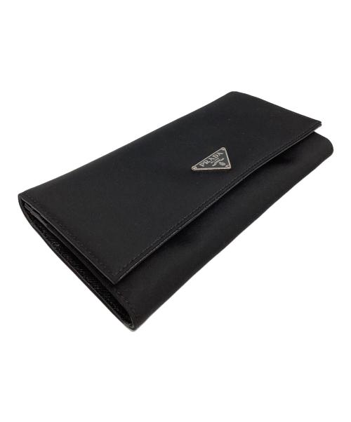 PRADA（プラダ）PRADA (プラダ) 長財布 ブラックの古着・服飾アイテム