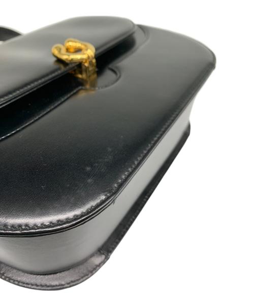 GUCCI（グッチ）GUCCI (グッチ) 2WAYショルダーバッグ ブラックの古着・服飾アイテム