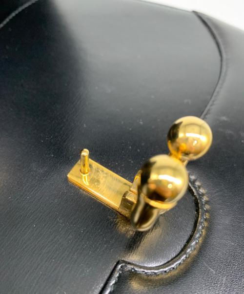 GUCCI（グッチ）GUCCI (グッチ) 2WAYショルダーバッグ ブラックの古着・服飾アイテム