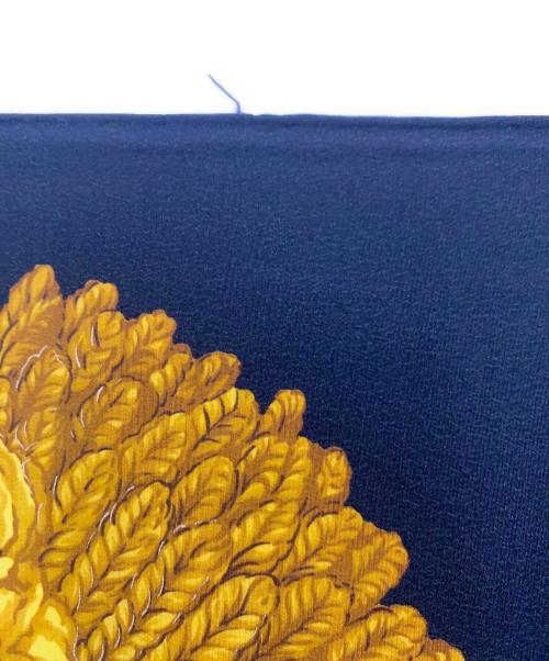 CHANEL（シャネル）CHANEL (シャネル) スカーフ ブラック×ゴールドの古着・服飾アイテム