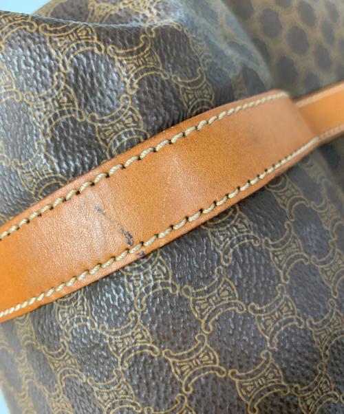 CELINE（セリーヌ）CELINE (セリーヌ) マカダム トートバッグ ブラウンの古着・服飾アイテム
