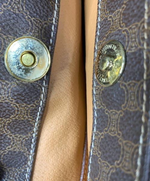 CELINE（セリーヌ）CELINE (セリーヌ) マカダム トートバッグ ブラウンの古着・服飾アイテム