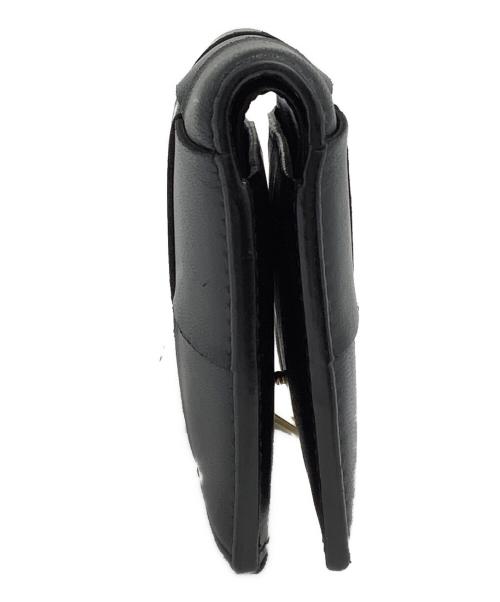 BOTTEGA VENETA（ボッテガベネタ）BOTTEGA VENETA (ボッテガベネタ) 2つ折り財布 ブラックの古着・服飾アイテム