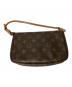 LOUIS VUITTON (ルイ ヴィトン) モノグラム　ポシェット・アクセソワール ブラウン：60000円