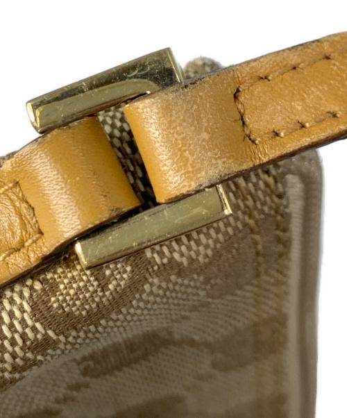 GUCCI（グッチ）GUCCI (グッチ) GGキャンバスアクセサリーポーチ ベージュの古着・服飾アイテム