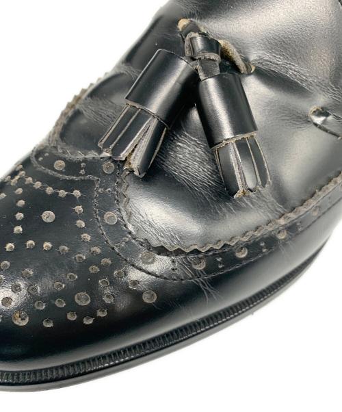 Kenmoor（Kenmoor）Kenmoor (Kenmoor) ウイングチップタッセルシューズ ブラック サイズ:SIZE 26の古着・服飾アイテム