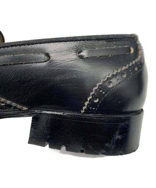 Kenmoor（Kenmoor）Kenmoor (Kenmoor) ウイングチップタッセルシューズ ブラック サイズ:SIZE 26の古着・服飾アイテム