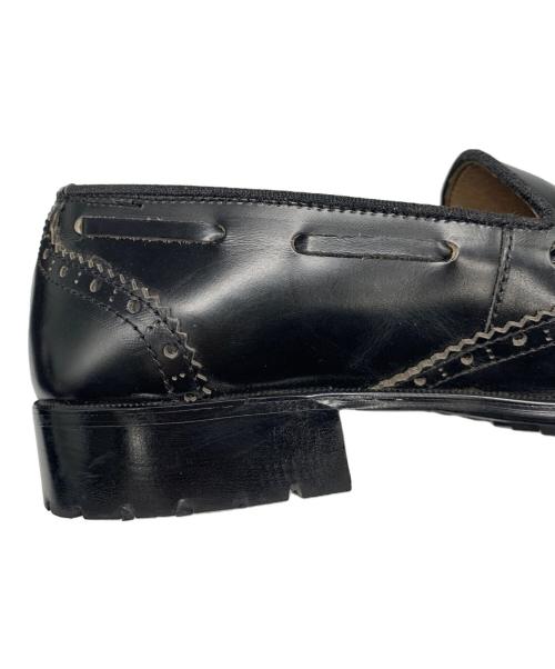 Kenmoor（Kenmoor）Kenmoor (Kenmoor) ウイングチップタッセルシューズ ブラック サイズ:SIZE 26の古着・服飾アイテム