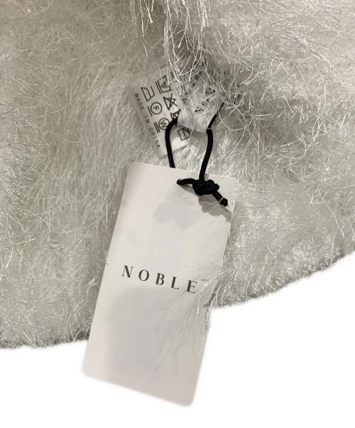 Noble（ノーブル）Noble (ノーブル) フェザーニットビスチェ ホワイト サイズ:SIZE Freeの古着・服飾アイテム