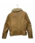 PAUL SMITH (ポールスミス) ムートンライダースジャケット ブラウン サイズ:Mサイズ：28000円