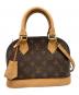 LOUIS VUITTON (ルイ ヴィトン) アルマBB　モノグラム ブラウン：110000円