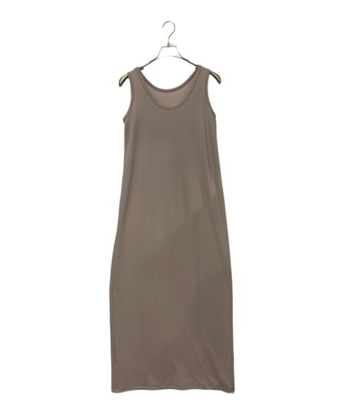 Plage（プラージュ）Plage (プラージュ) ノースリーブ・キャミソールワンピース ベージュ サイズ:38の古着・服飾アイテム