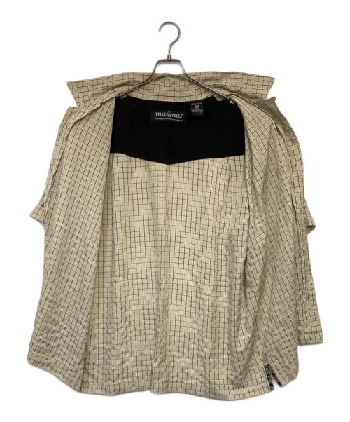 pellepelle（ペレペレ）pellepelle (ペレペレ) 半袖オープンカラーシャツ カーキ サイズ:XLの古着・服飾アイテム