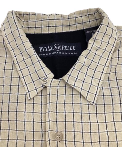 pellepelle（ペレペレ）pellepelle (ペレペレ) 半袖オープンカラーシャツ カーキ サイズ:XLの古着・服飾アイテム