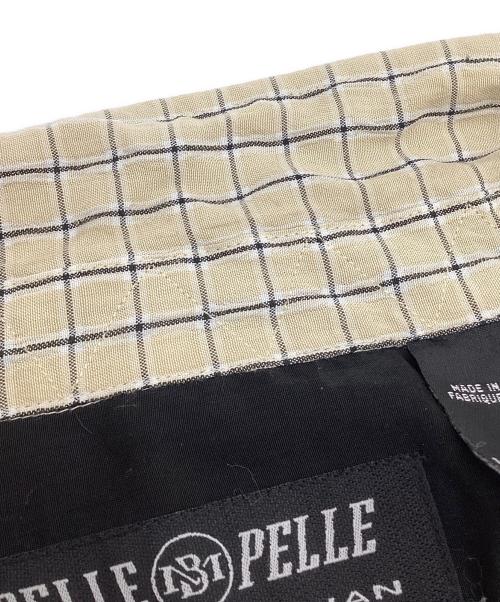 pellepelle（ペレペレ）pellepelle (ペレペレ) 半袖オープンカラーシャツ カーキ サイズ:XLの古着・服飾アイテム