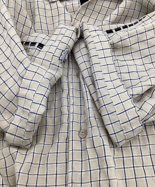 pellepelle（ペレペレ）pellepelle (ペレペレ) 半袖オープンカラーシャツ カーキ サイズ:XLの古着・服飾アイテム