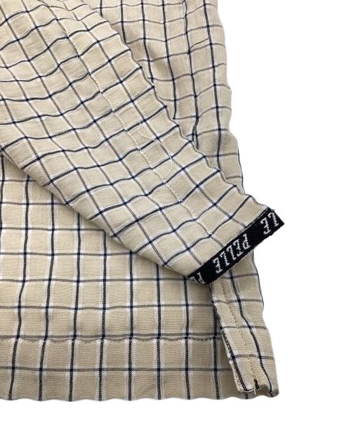 pellepelle（ペレペレ）pellepelle (ペレペレ) 半袖オープンカラーシャツ カーキ サイズ:XLの古着・服飾アイテム