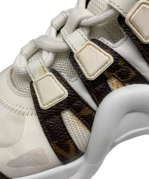 LOUIS VUITTON（ルイ ヴィトン）LOUIS VUITTON (ルイ ヴィトン) アークライト ホワイト サイズ:23.5cm(36 1/2)の古着・服飾アイテム