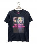 Hysteric Glamourヒステリックグラマー）の古着「Tシャツ」｜ブラック