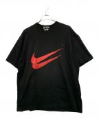 NIKE×BLACK COMME des GARCONSナイキ×ブラックコムデギャルソン）の古着「半袖カットソー」｜ブラック