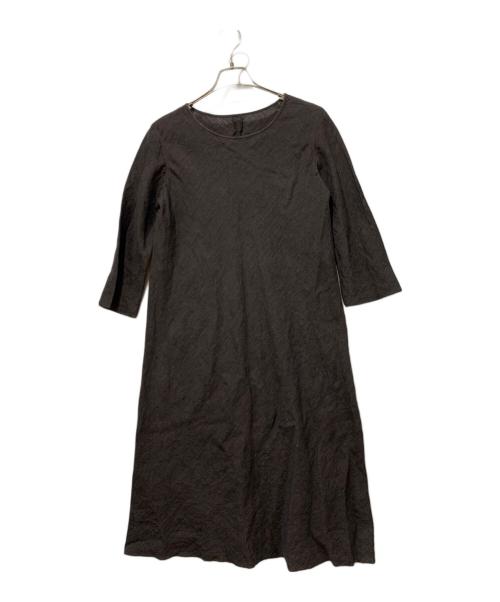 JURGEN LEHL（ヨーガンレール）JURGEN LEHL (ヨーガンレール) 長袖ワンピース ブラック サイズ:Lサイズの古着・服飾アイテム