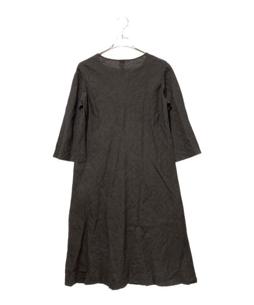 JURGEN LEHL（ヨーガンレール）JURGEN LEHL (ヨーガンレール) 長袖ワンピース ブラック サイズ:Lサイズの古着・服飾アイテム