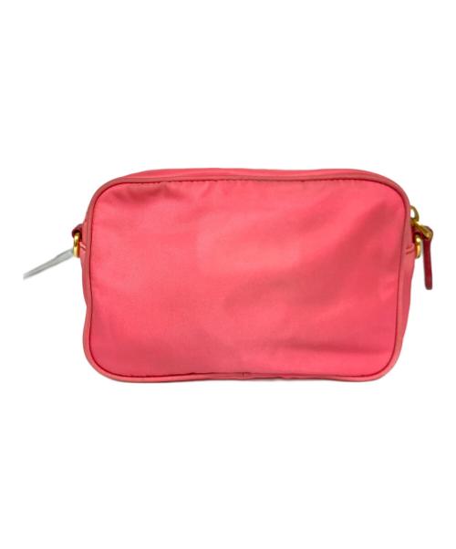 PRADA（プラダ）PRADA (プラダ) ナイロンショルダーバッグ ショッキングピンクの古着・服飾アイテム