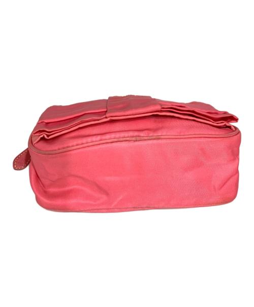 PRADA（プラダ）PRADA (プラダ) ナイロンショルダーバッグ ショッキングピンクの古着・服飾アイテム