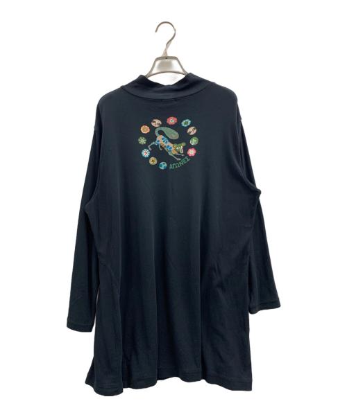 TOKUKO1erVOL（トクコプルミエヴォル）TOKUKO1erVOL (トクコプルミエヴォル) TOKUKO1erVOL　長袖ワンピース ブラック サイズ:9の古着・服飾アイテム