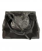 BALENCIAGAバレンシアガ）の古着「ハンドバッグ カバスXS」｜ブラック