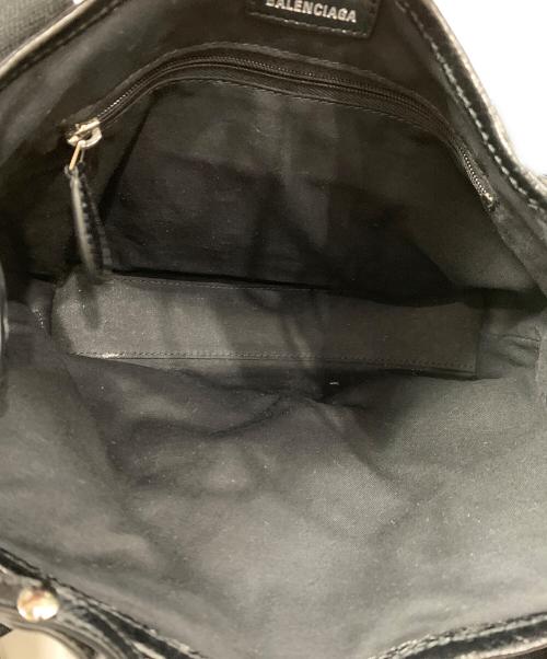 BALENCIAGA（バレンシアガ）BALENCIAGA (バレンシアガ) ハンドバッグ カバスXS ブラックの古着・服飾アイテム