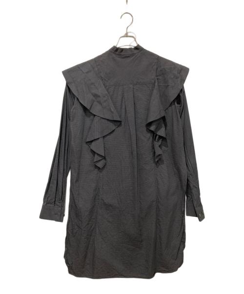 IRENE（アイレネ）IRENE (アイレネ) 長袖ブラウス グレー サイズ:SIZE 36の古着・服飾アイテム