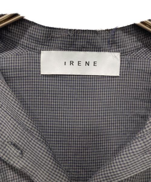 IRENE（アイレネ）IRENE (アイレネ) 長袖ブラウス グレー サイズ:SIZE 36の古着・服飾アイテム