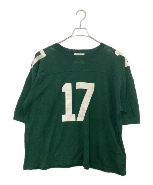 INSCRIRE（アンスクリア）INSCRIRE (アンスクリア) 長袖カットソー グリーン サイズ:L 未使用品の古着・服飾アイテム