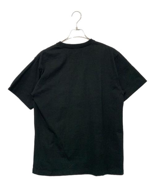 A BATHING APE（ア ベイシング エイプ）A BATHING APE (ア ベイシング エイプ) 半袖カットソー ブラック×パープル サイズ:Lサイズの古着・服飾アイテム